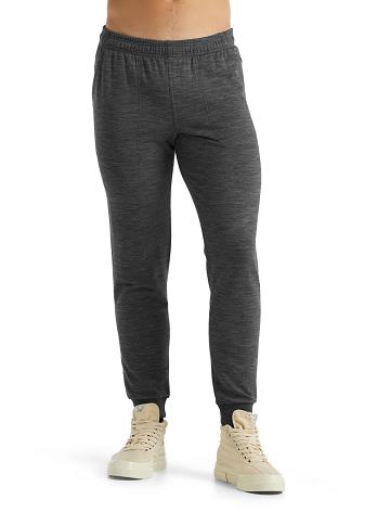 Men's Icebreaker Merino Shifter Pants Gritstone Heather | CA 1833PJJQ